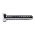 Midwest Fastener Class 8.8, M8-1.25 Hex Head Cap Screw, Chrome Plated Steel, 50 mm L, 5 PK 74485